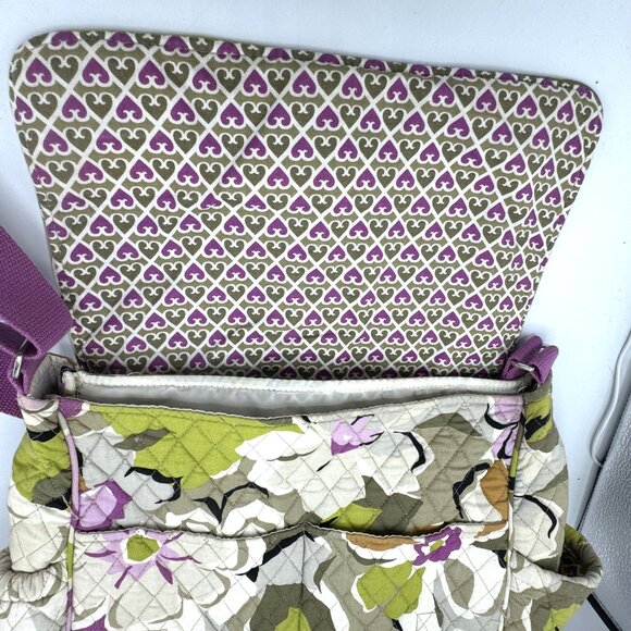 Vera Bradley Portobello Road Baby Diaper Bag With Shoulder Strap - Picture 4 of 5